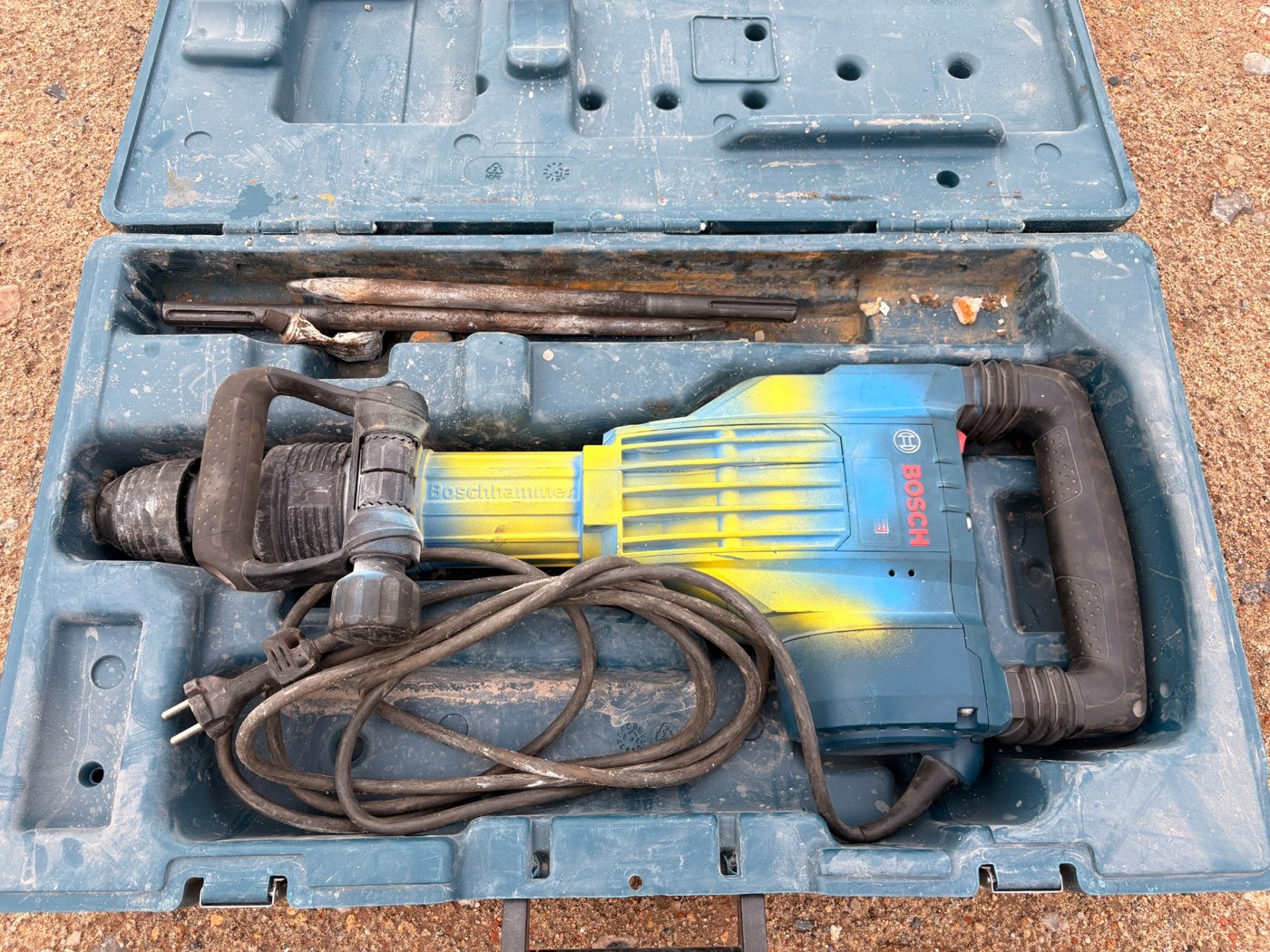 Bosch GSH 11 VC nedbrydningshammer i transportkuffert