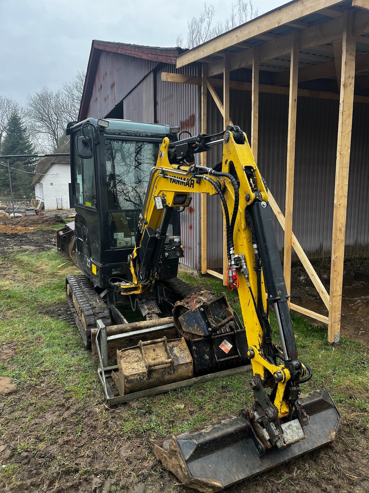 Yanmar SV22 minigraver